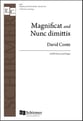 Magnificat and Nunc Dimittis SATB choral sheet music cover